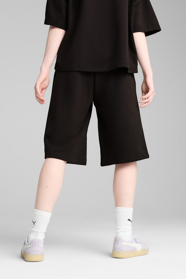 WARDROBE Essentials Relaxed 14" Jorts Women, PUMA Black, extralarge